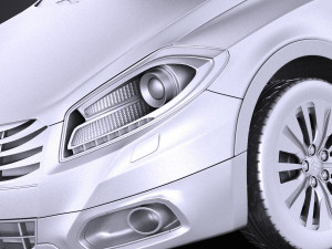 Suzuki SX4 2016 vray Modelo 3D
