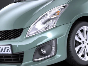 Suzuki Swift 2015 vray 3D Model
