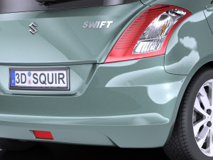 Suzuki Swift 2015 vray 3D मॉडल