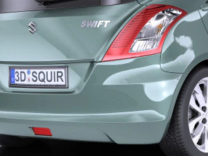 Suzuki Swift 2015 vray 3D Model