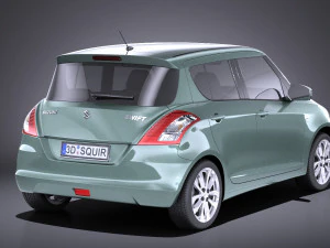 Suzuki Swift 2015 vray 3D Model