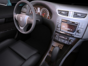 Suzuki Swift 2015 vray 3D मॉडल