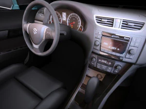 Suzuki Swift 2015 vray 3D Model
