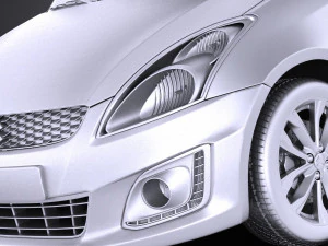 Suzuki Swift 2015 vray 3D Model