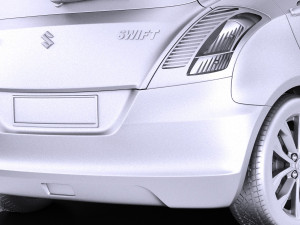 Suzuki Swift 2015 vray 3D मॉडल