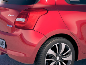 Suzuki Swift 2018 3D Model