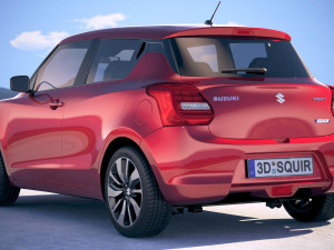 Suzuki Swift 2018 3D Model