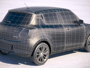 Suzuki Swift 2018 3D Model
