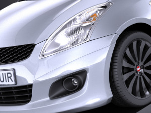 Suzuki Swift X-ite 2015 vray Modelo 3D