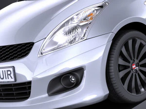 Suzuki Swift X-ite 2015 vray 3D Model