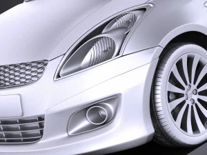 Suzuki Swift X-ite 2015 vray 3D Model