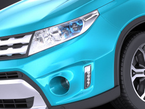 Suzuki Vitara 2017 vray 3D Model