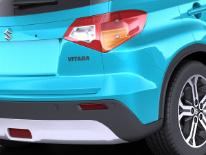 Suzuki Vitara 2017 vray 3D Model
