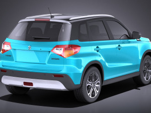 Suzuki Vitara 2017 vray 3D Model