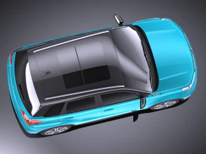 Suzuki Vitara 2017 vray 3D Model