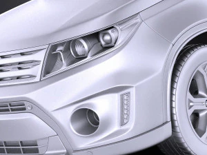 Suzuki Vitara 2017 vray 3D Model