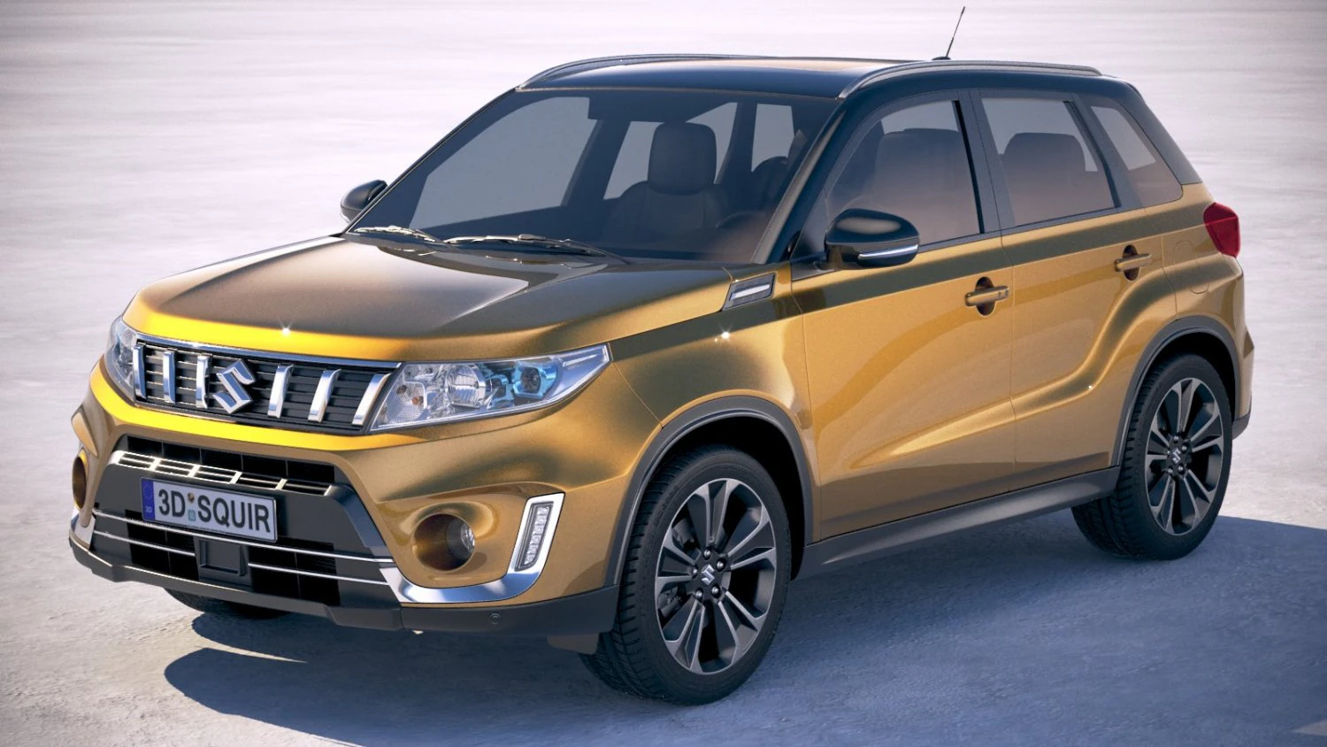 Suzuki Vitara 2019 3D Model .c4d .max .obj .3ds .fbx .stl .blend 