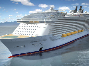 symphony of the seas cruise ship 3D Model