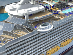 Symphony of the Seas Cruise Ship Modelo 3D