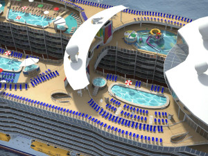 Symphony of the Seas Cruise Ship Modelo 3D