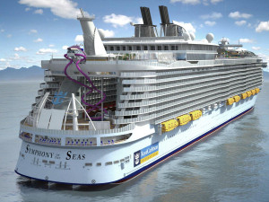 Symphony of the Seas Cruise Ship Modelo 3D