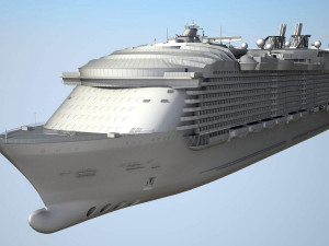 Symphony of the Seas Cruise Ship Modelo 3D