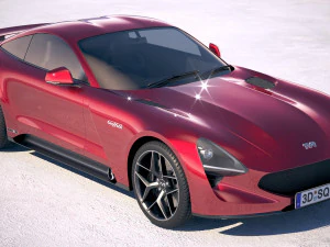 TVR Griffith 2018 3D Model