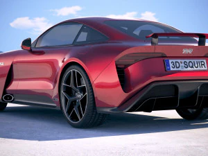 TVR Griffith 2018 3D Model