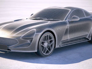 TVR Griffith 2018 3D Model