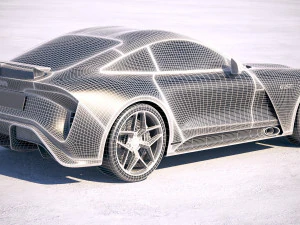 TVR Griffith 2018 3D Model