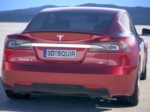Tesla Model S P100D 2018 Modelo 3D