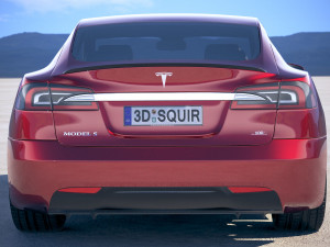 Tesla Model S P100D 2018 Modelo 3D