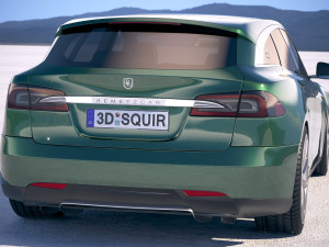 Tesla Model S Shooting Brake 2019 3D 模型