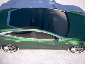 Tesla Model S Shooting Brake 2019 3D 模型