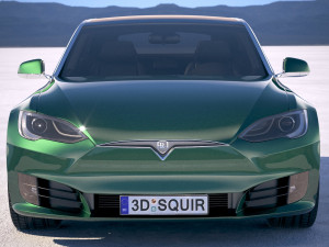 Tesla Model S Shooting Brake 2019 3D 模型