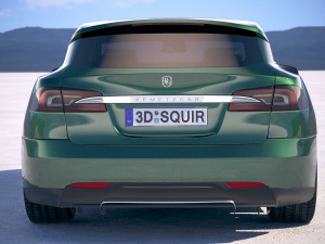 Tesla Model S Shooting Brake 2019 3D 模型