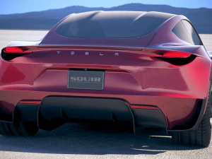 Tesla Roadster 2020 3D Model