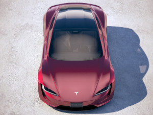 Tesla Roadster 2020 Modello 3D