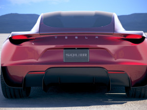 Tesla Roadster 2020 Modello 3D