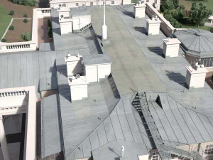 El complejo de la Casa Blanca Modelo 3D