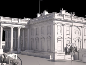 The White House Complex 3D 모델