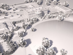 The White House Complex 3D 모델
