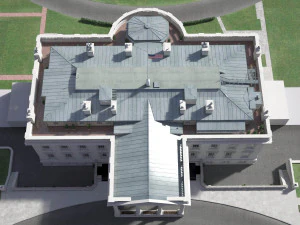 The White House USA 3D Model