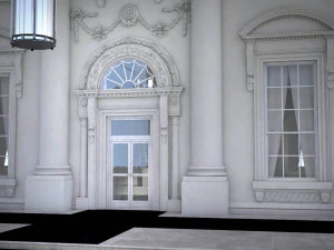 The White House USA 3D Model