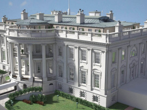 The White House USA 3D 模型