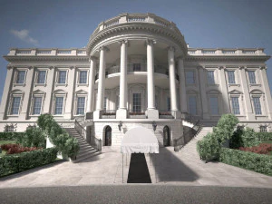 The White House USA 3D Model