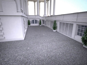 The White House USA 3D 模型