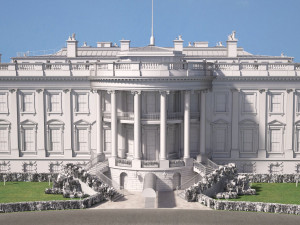 The White House USA 3D 模型