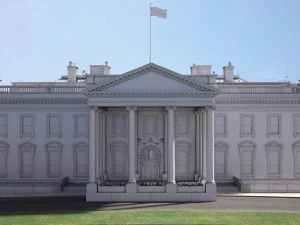 The White House USA 3D Model
