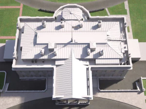 The White House USA 3D Model